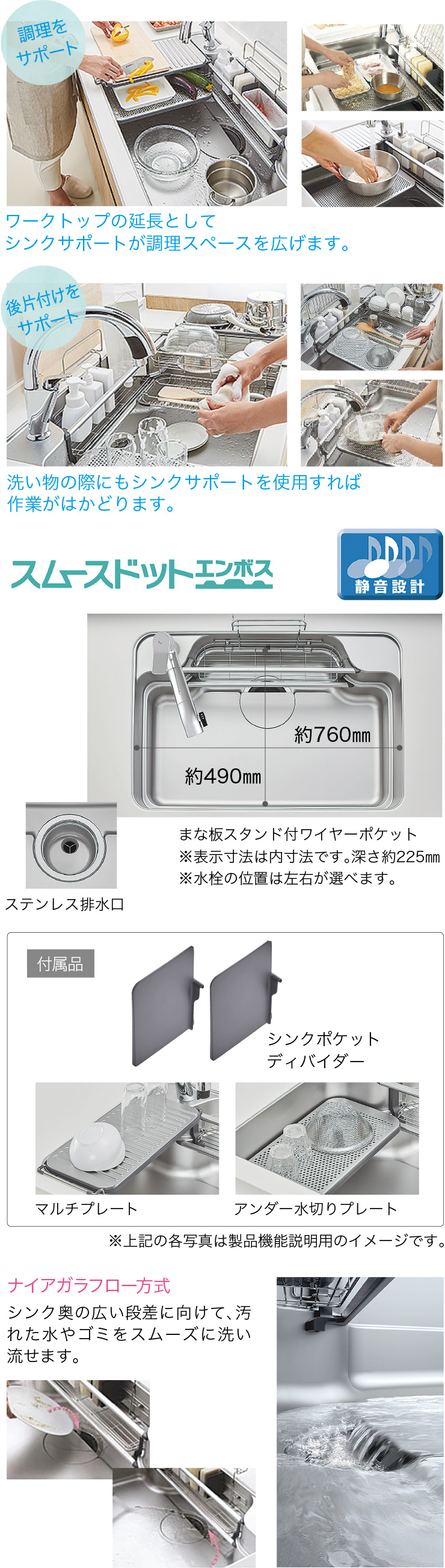 Wサポートシンク
