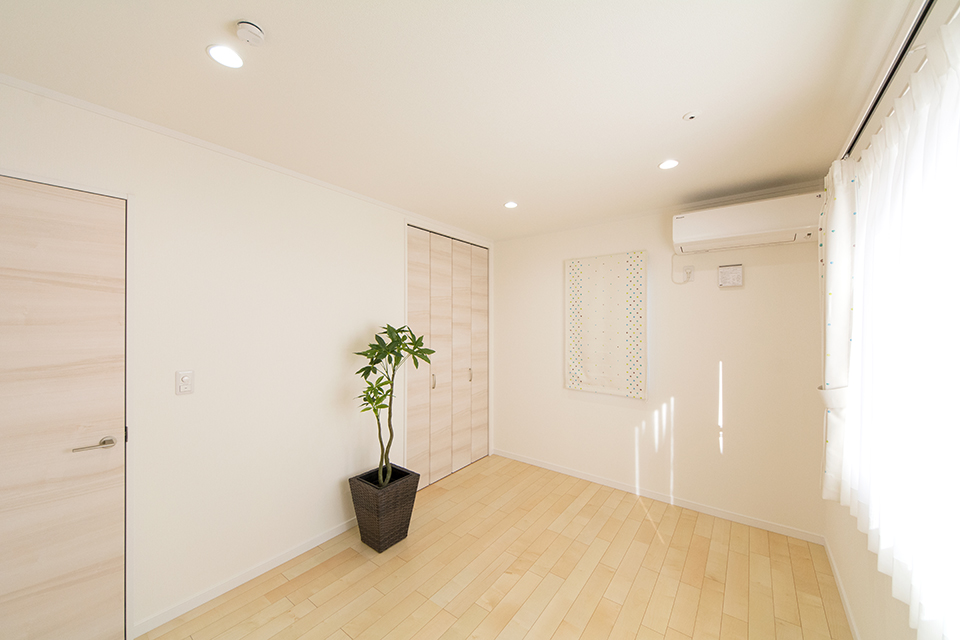 2階洋室C－ナチュラルな配色で心地よい穏やかな空間に。